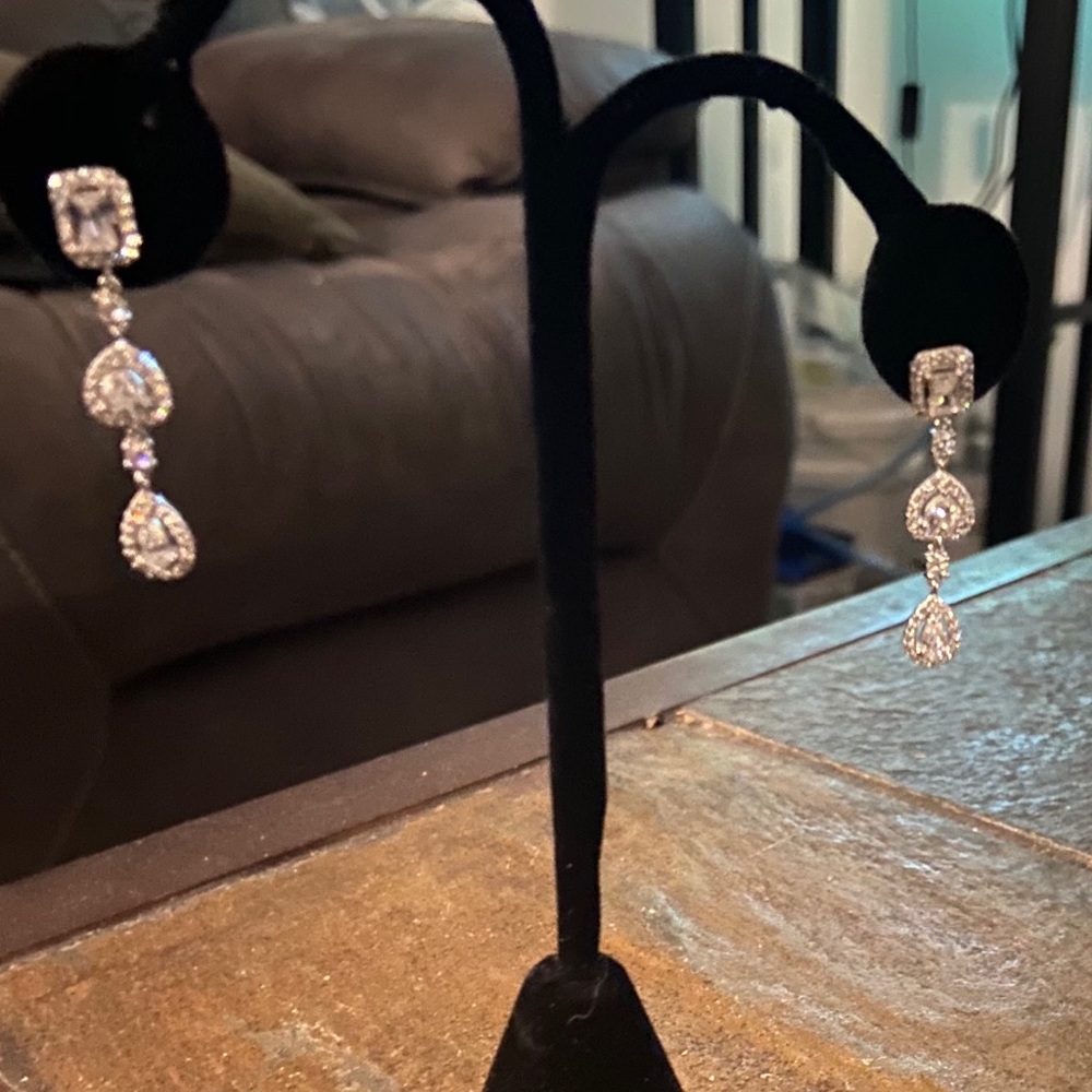 Crystal earrings